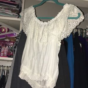 Off the shoulder top